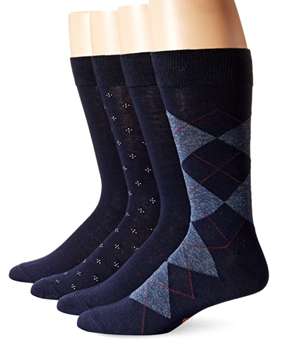 Dockers Men's Argyle Dress Socks, 4 Pack The Millennial Gentleman
