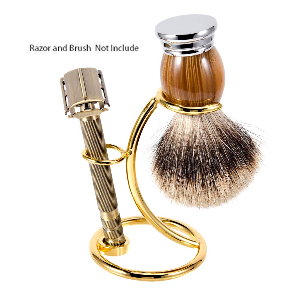 GrandSlam Shaving Safety Razor and Brush Stand Universal Holder The Millennial Gentleman